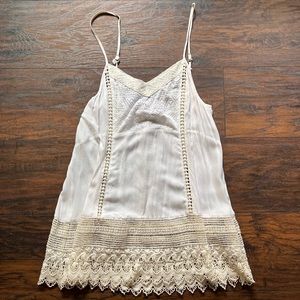 Aeropostale long lace tank top